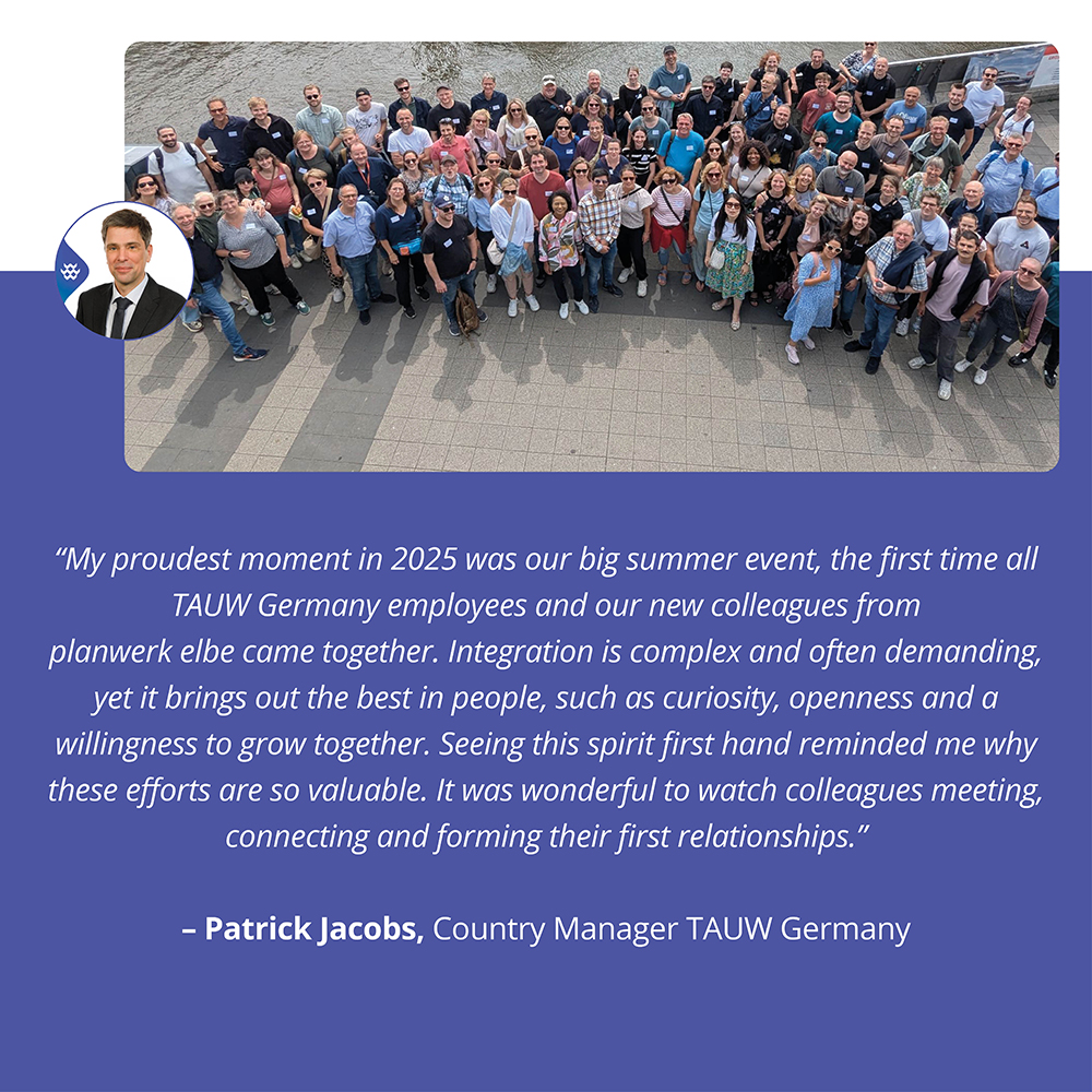 Patrick Jacobs, Country Manager TAUW Germany